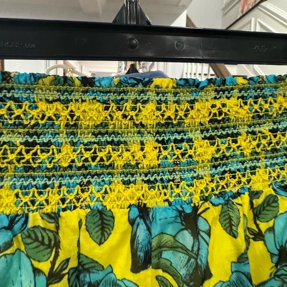 Alice + Olivia Aisha Gatherer Tiered Floral Mini Skirt - Picture 9 of 10